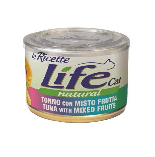 Life gatto Le Ricette Tonno con Misto Frutta 150 gr