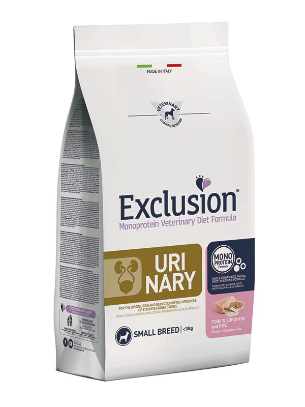 Exclusion Urinary Dog Mini Maiale E Riso 2 Kg