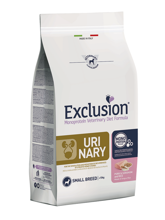 Exclusion Urinary Dog Mini Maiale E Riso 2 Kg