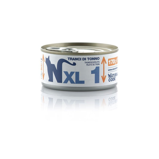 Natural Code gatto XL01 Tranci di Tonno 170 gr