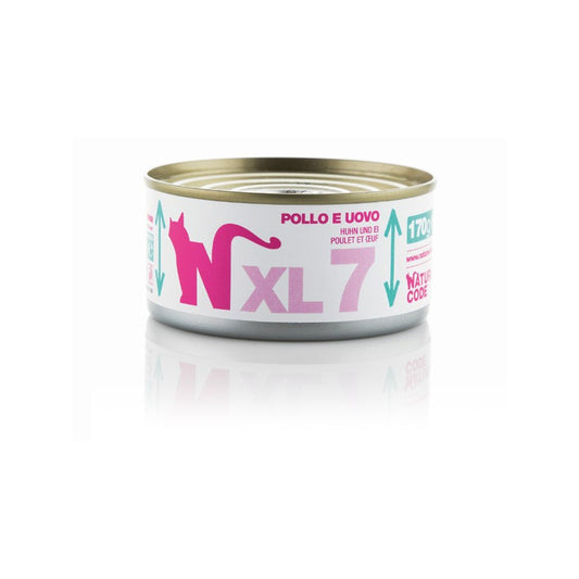 Natural Code gatto XL07 Pollo e Uova 170 gr